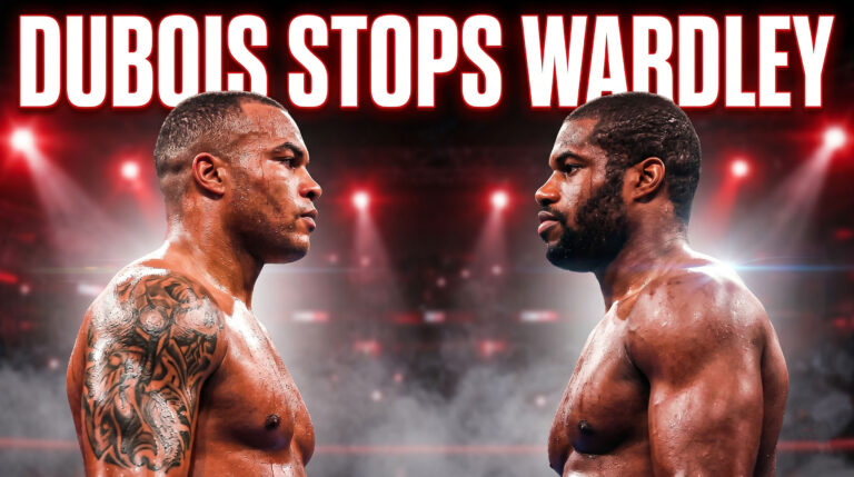 Dubois Stops Wardley in Round 11 to Become Two-Time WBO Heavyweight Champion