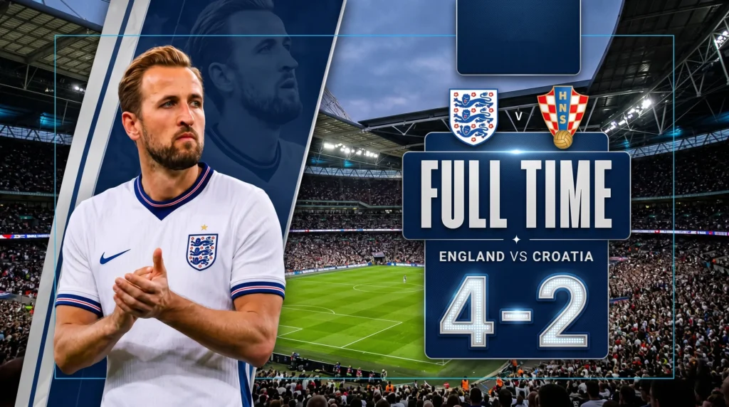 England 4-2 Croatia: Kane Brace, Bellingham’s Third, Tuchel’s Half-Time Talk — World Cup Match Report