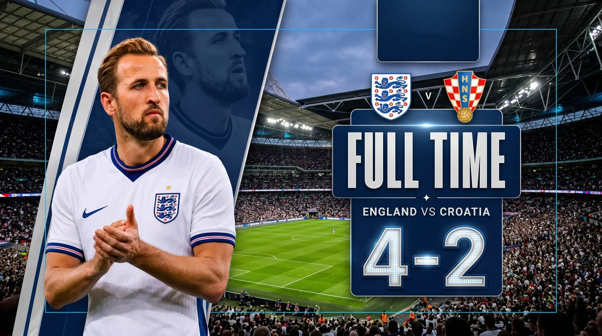 England 4-2 Croatia