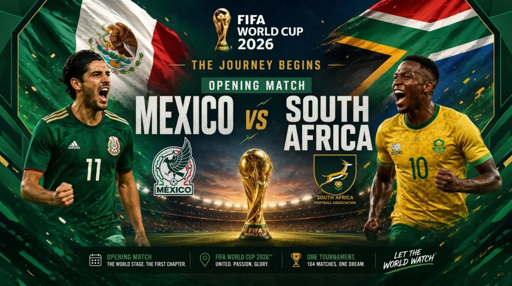 World Cup 2026 Begins TONIGHT: Mexico vs South Africa at the Azteca — Kick-off Time, Preview and How to Watch