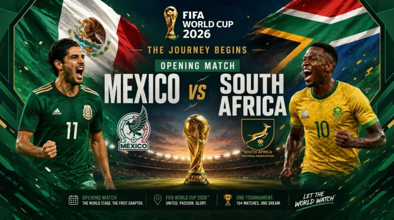 World Cup 2026 Begins TONIGHT: Mexico vs South Africa at the Azteca — Kick-off Time, Preview and How to Watch